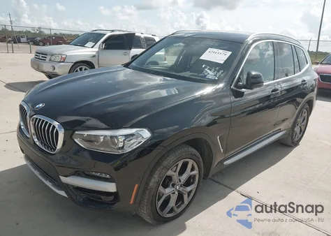 2021 BMW X3 Sdrive30I z USA, uszkodzony, nr VIN 5UXTY3C06M9E37250
